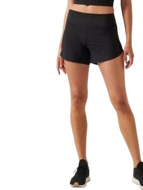 Athleta Running Shorts 3.5" Inseam - Black Breathable Running Sports-Run With It